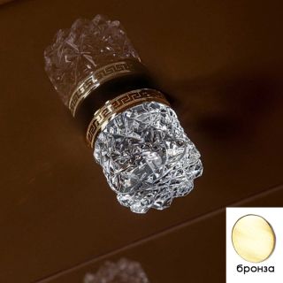 Декоративная ручка для мебели Armadi Art Crystal бронза 821-Br